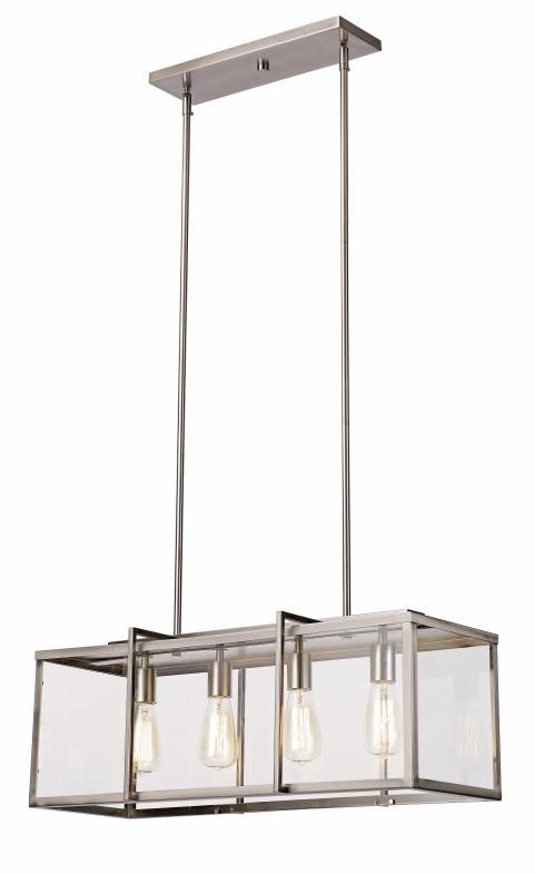 4LT PENDANT-RECT-EDISON-BN (XL